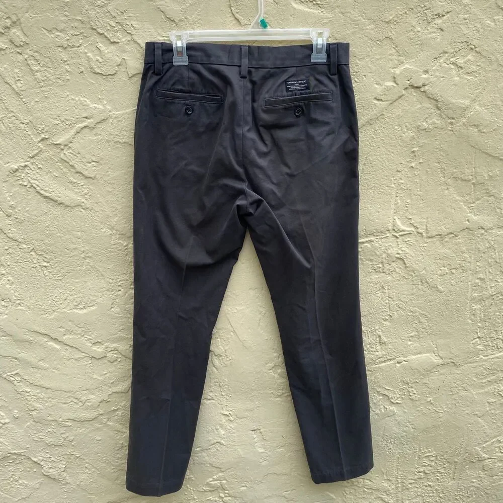 Grey/green color banana republic Emerson chino pant